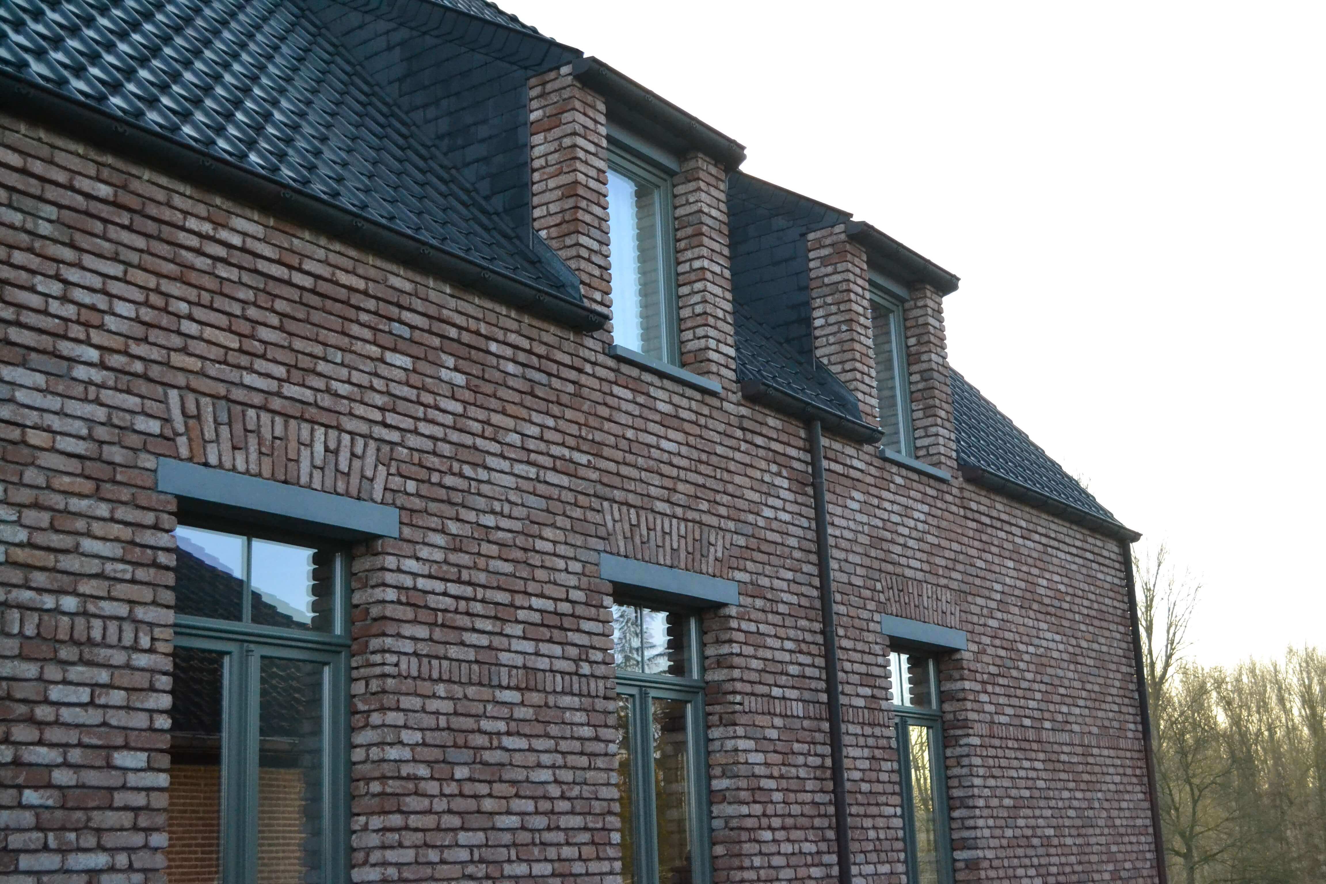 zijgevel nieuwbouwwoning landelijke stijl