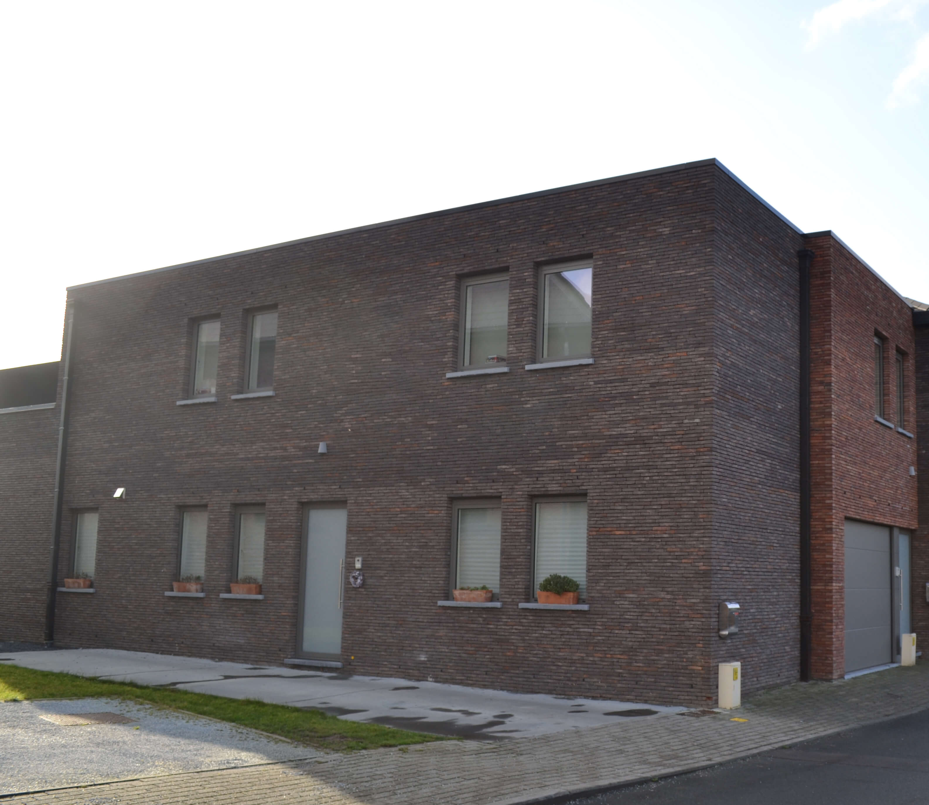 afgewerkte nieuwbouw