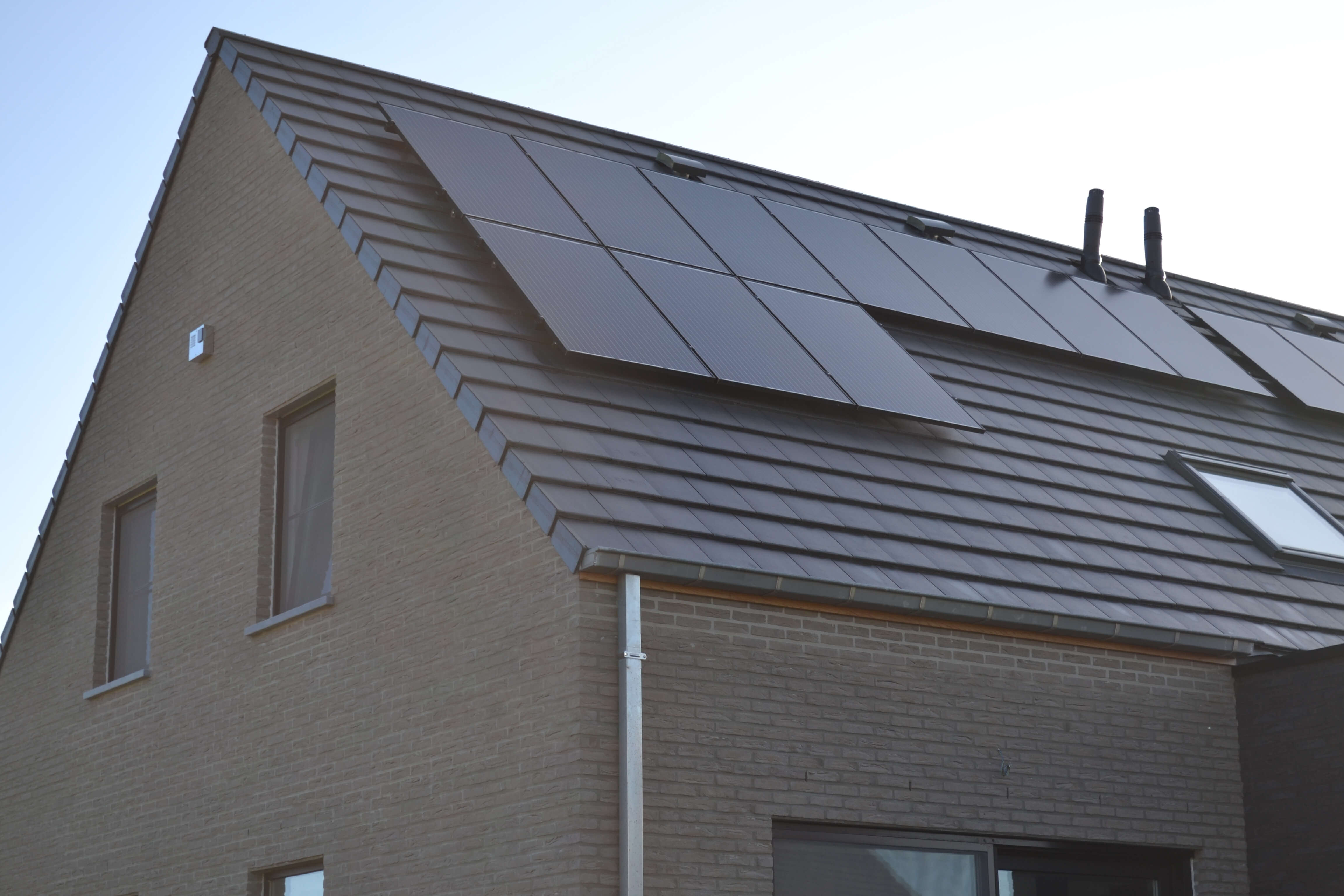 detail daken achtergevel HOB