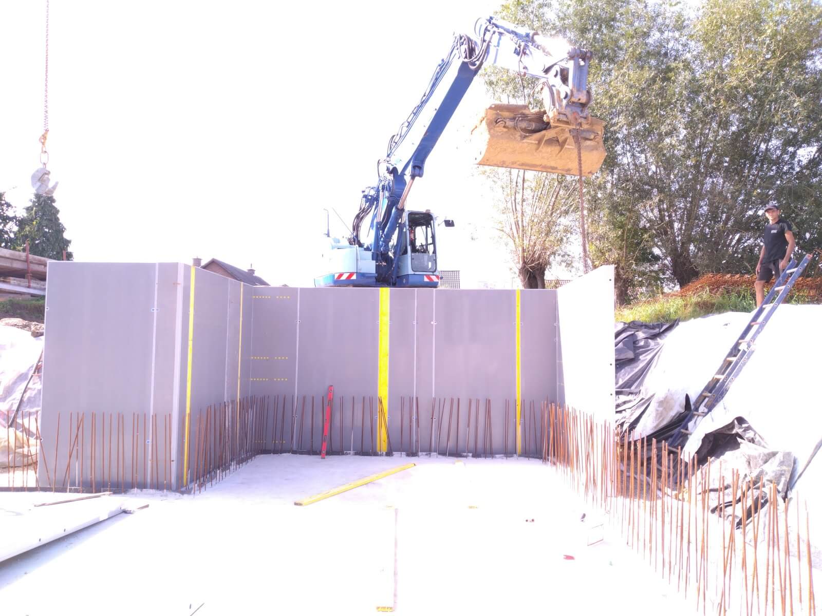 foto 5 ruwbouw kelder nieuwbouw