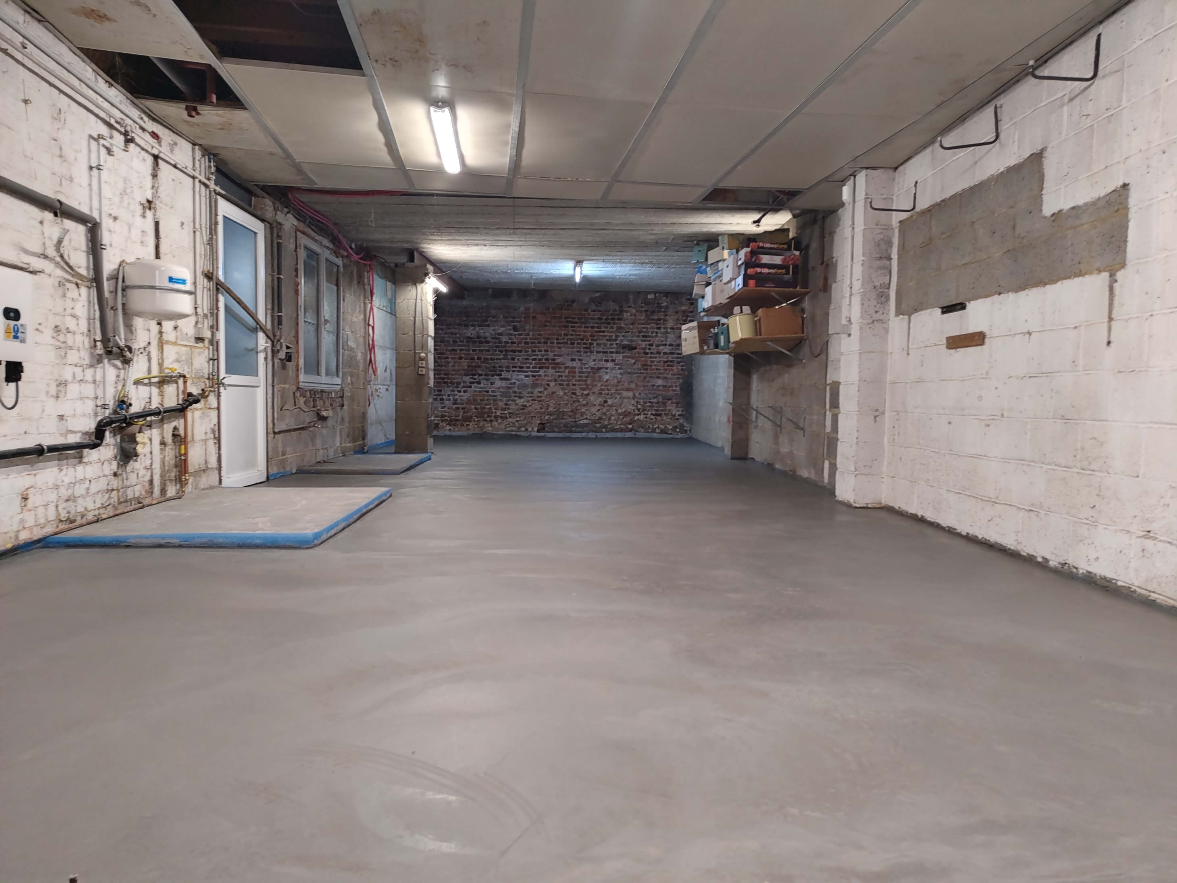 gepolierde betonvloer door Bouwwerken De Backer