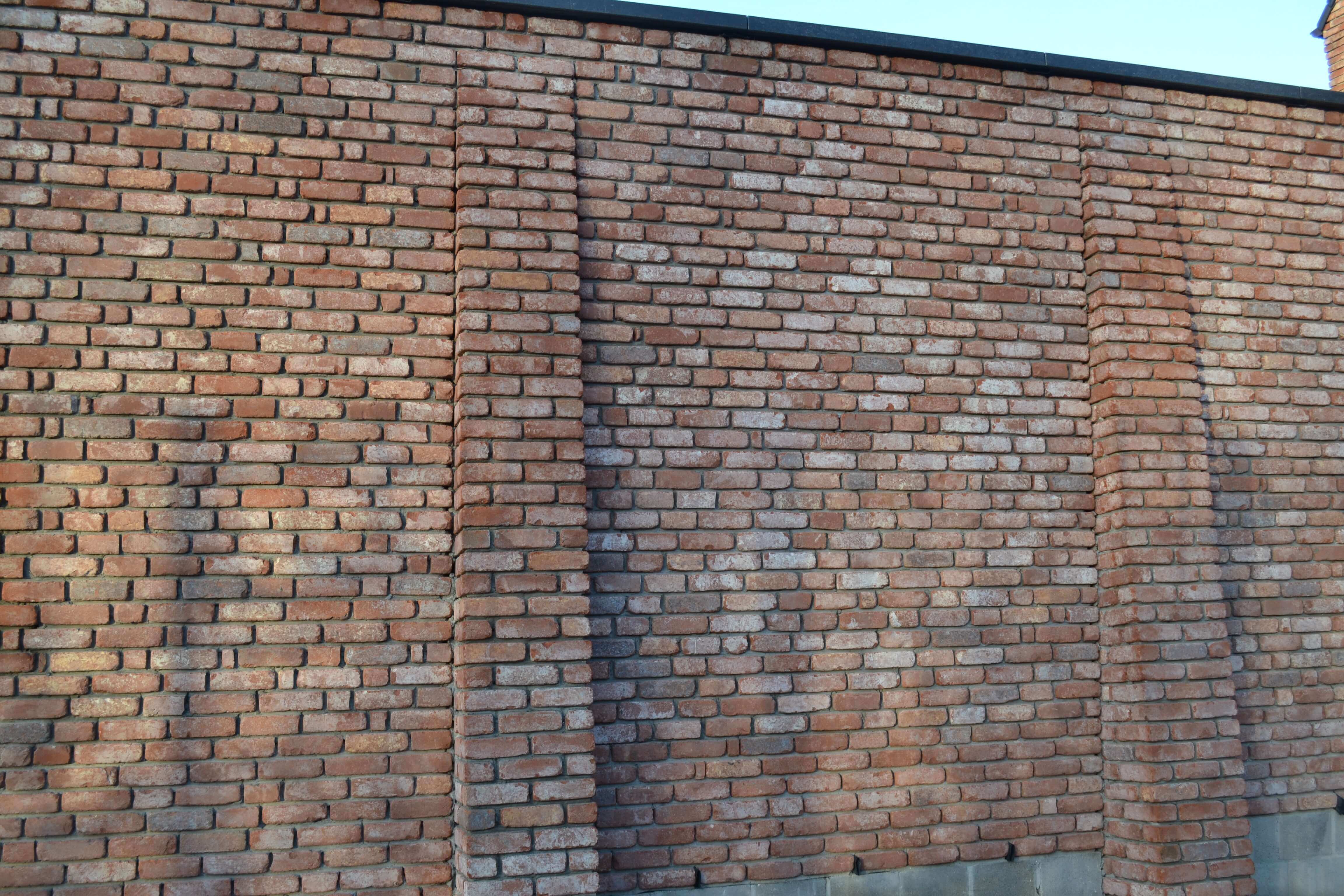 siermetselwerk buitenmuur nieuwbouwwoning landelijke stijl(2)