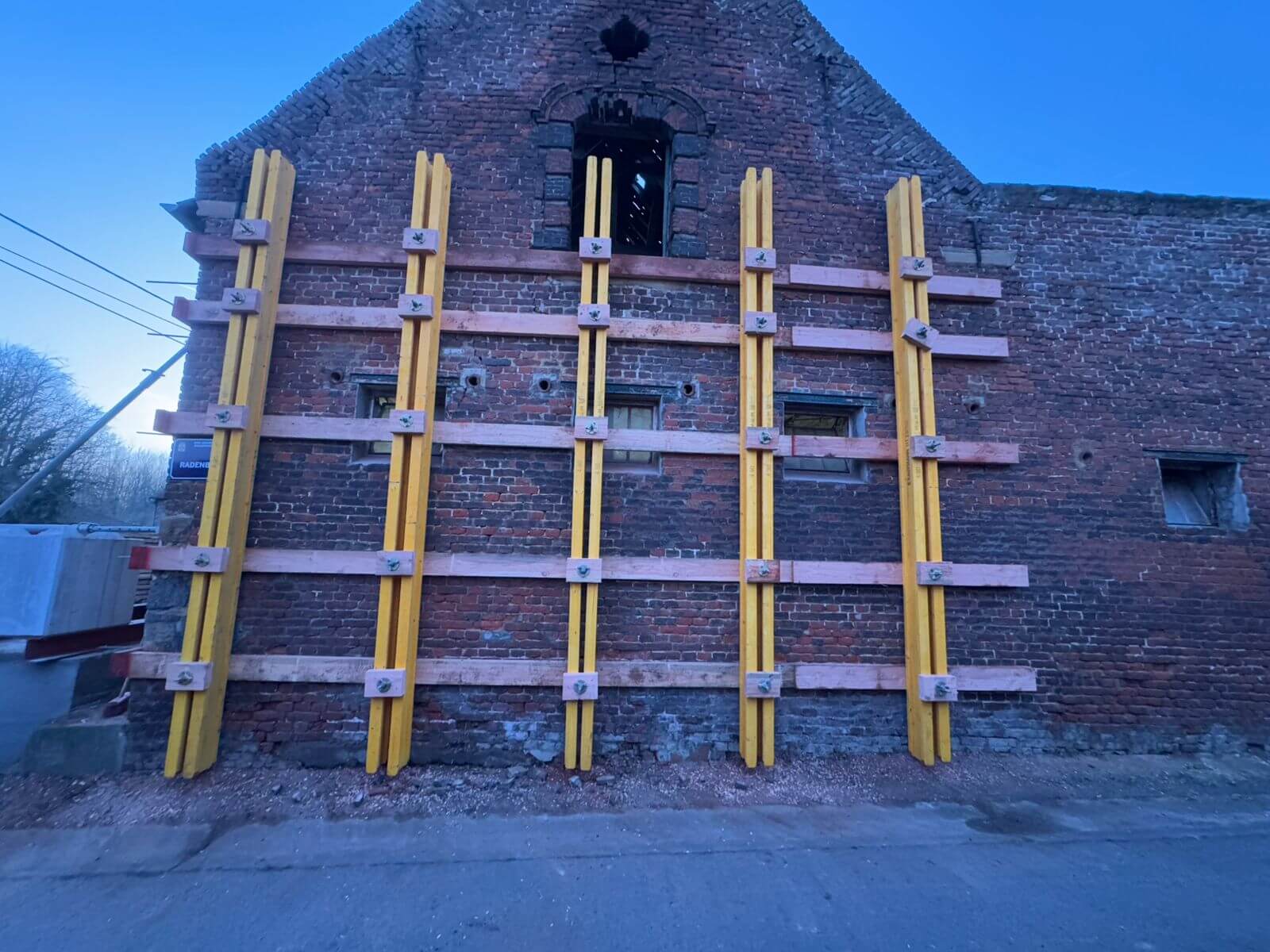 gevel stutten