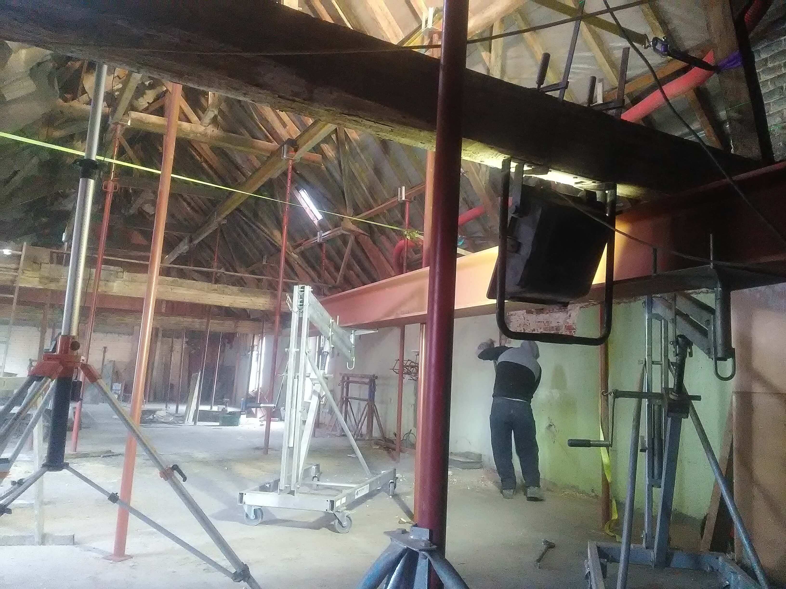 voorbeeld2 poutrellen constructie renovatieproject