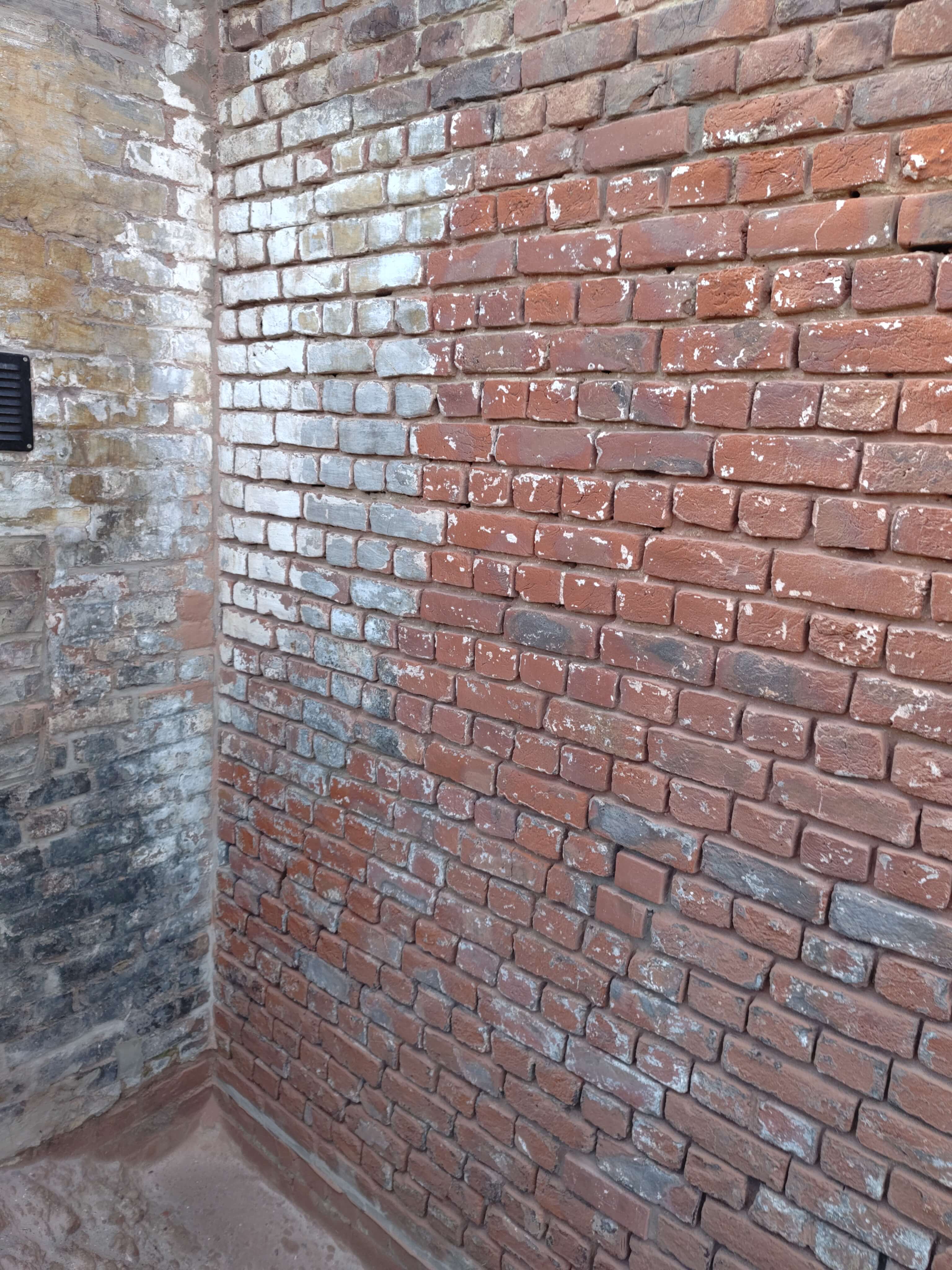 zandstralen muur